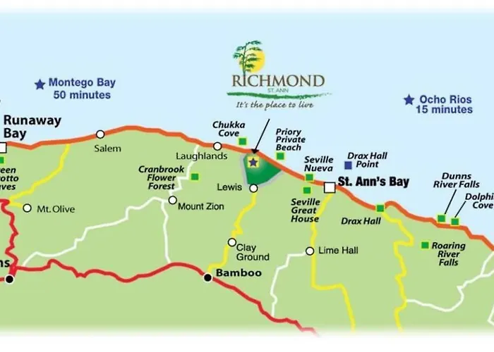 Coastal Haven In Richmond Estate - Your Tropical Oasis Ocho Rios